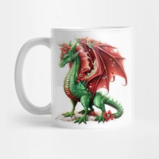 Fairy Christmas Dragon Mug